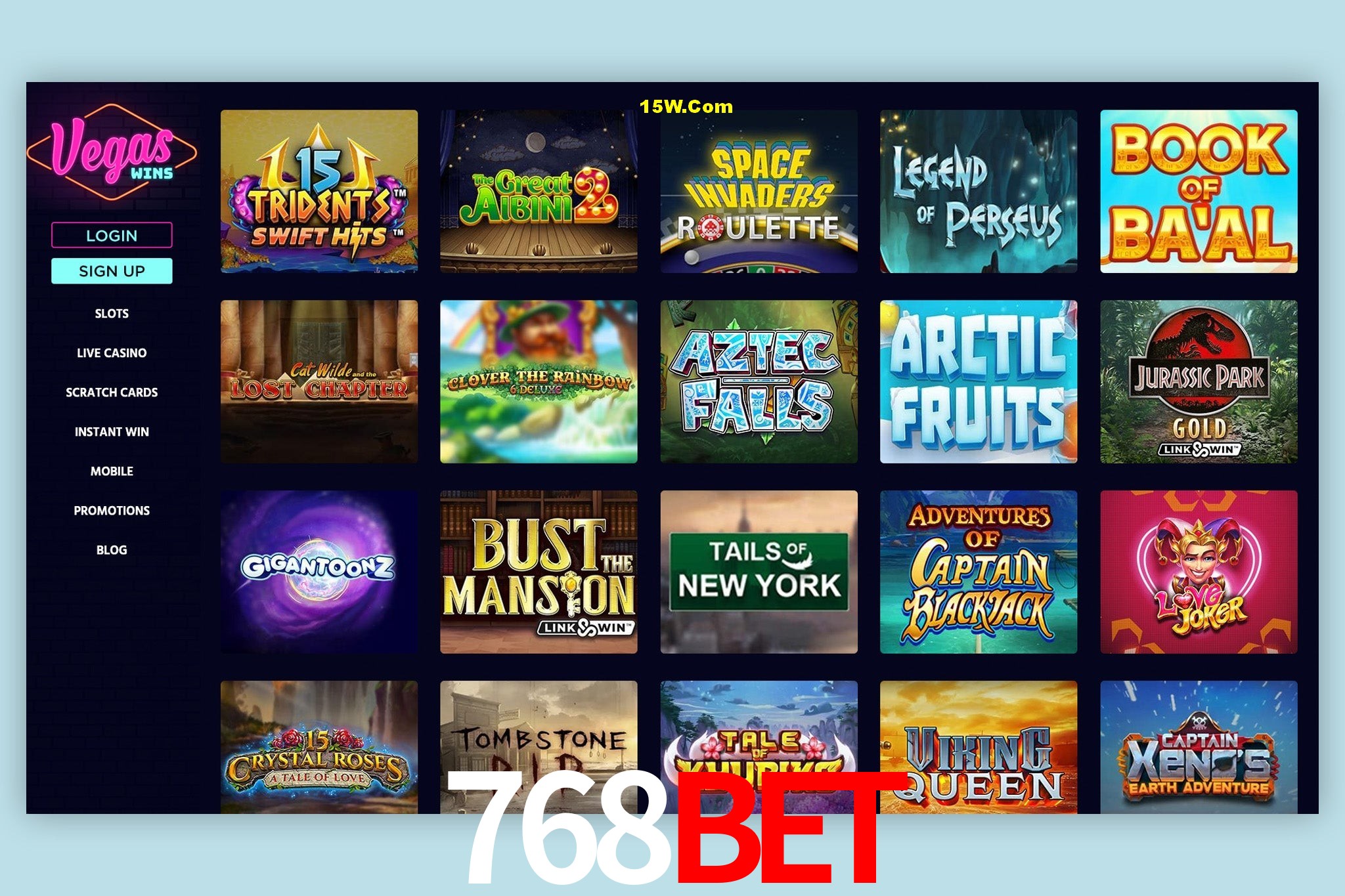 Game Providers 768Bet